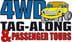 4WD Tag-Along and Passenger Tours logo. Photo &copy; 4WD Tag-Along and Passenger Tours