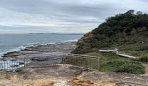 Toorongong lookout positioned on the rugged coastline in Bouddi National Park. Photo: Vicki Elliott © DPE