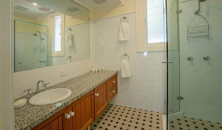 Bathroom inside the Assistant Lighthouse Keepers Cottage. John Spencer/DPIE