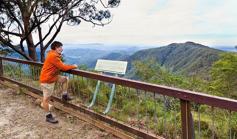 View from a lookout, Dunggir National Park. Photo: Robert Cleary &copy; DPIE