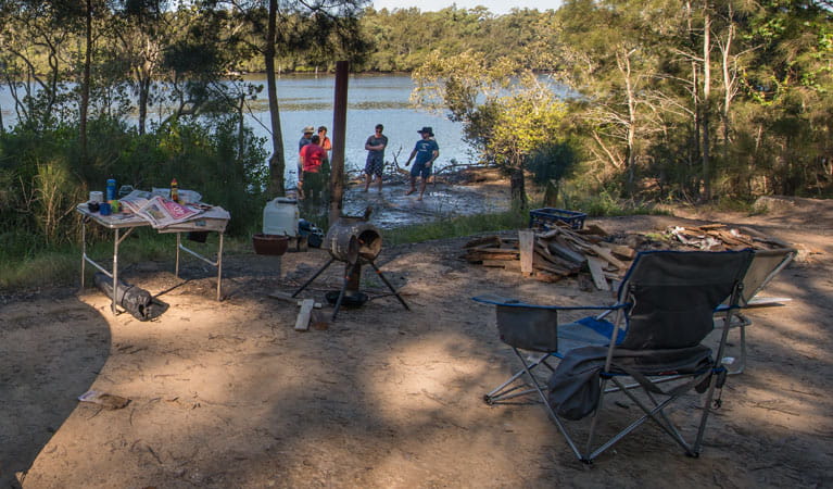 Double Wharf picnic area, Karuah National Park. Photo: John Spencer/NSW Government