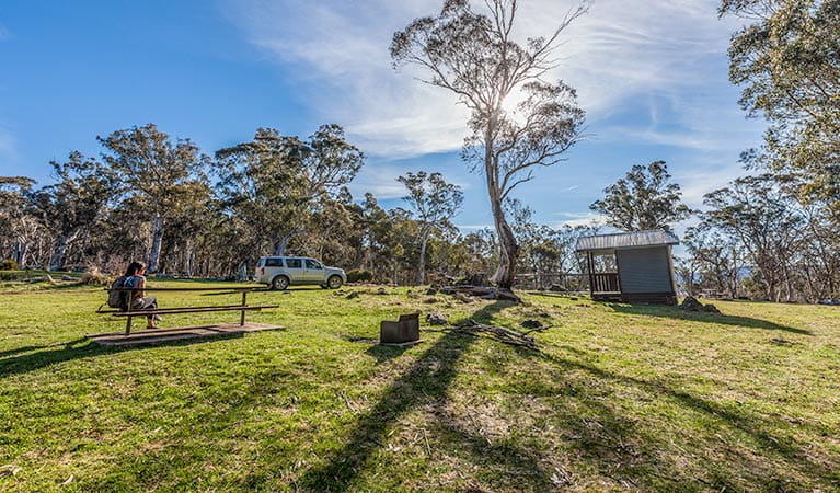Cooleman Mountain campground, Kosciuszko National Park. Photo: Murray Vanderveer/NSW Government