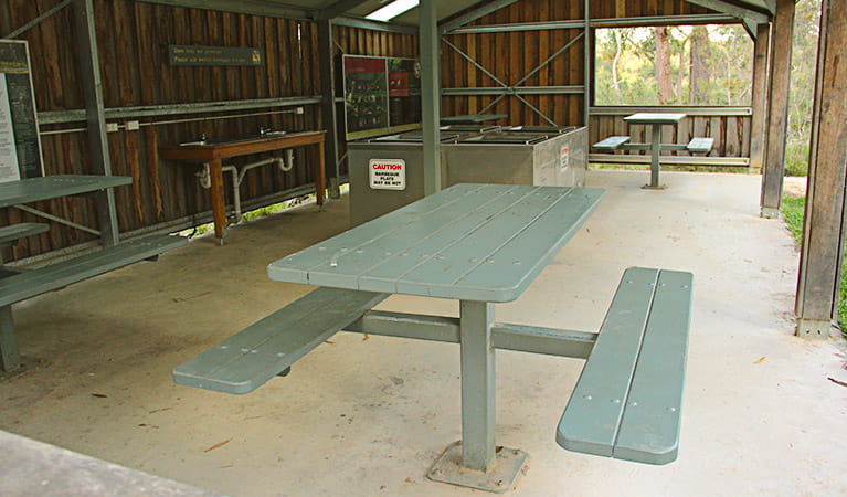 Facilities at the Gambells Rest campground. Photo: John Yurasek Copyright:NSW Government