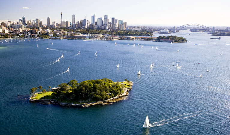Clark Island, Sydney Harbour National Park. Photo: Hamilton Lund/Tourism NSW