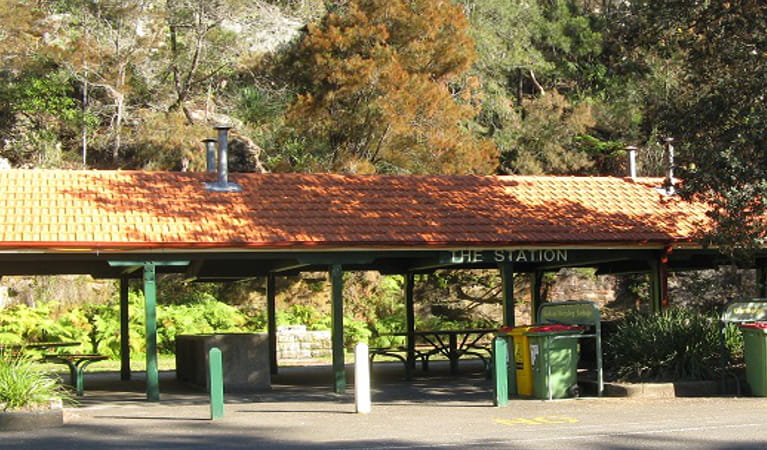 The Station picnic shelter, Ku-ring-gai Chase National Park. Photo: Barbara Dighton
