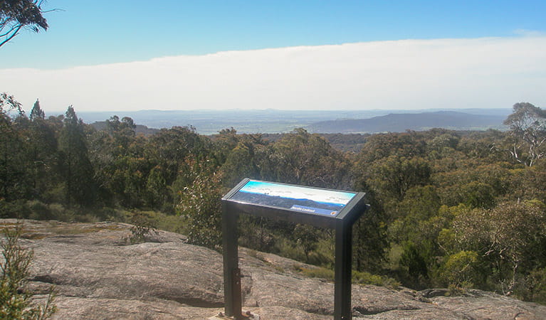 Norths lookout, Woomargama National Park. Photo: D Pearce