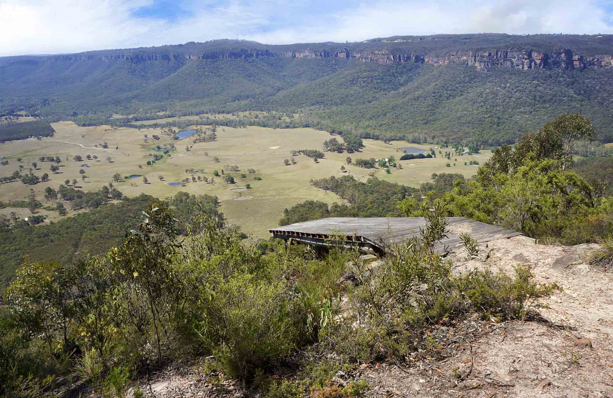 Blackheath lookouts driving route NSW National Parks
