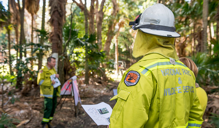 Fire training, Lower North Coast Region. Photo: John Spencer