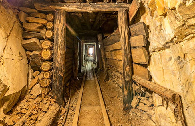 Inside Bald Hill Tourist Mine. Photo: John Spencer/DPIE