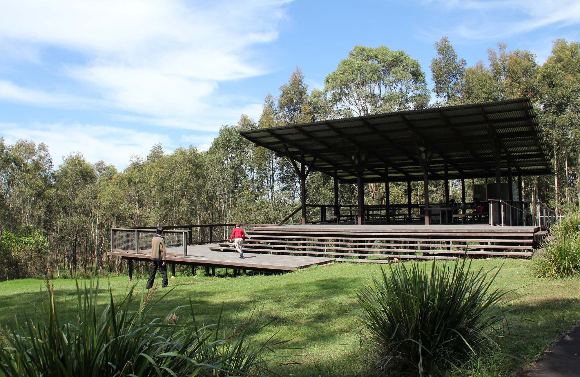 Fibrosa Pavilion in Rouse Hill Regional Park. Photo credit: John Yurasek &copy; DPIE
