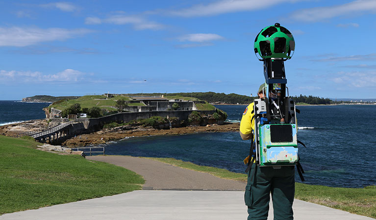 google street view trekker in nsw national parks nsw national parks