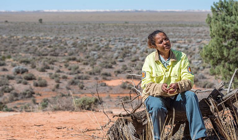 Aboriginal Joint Management, Mungo National Park. Photo: John Spencer