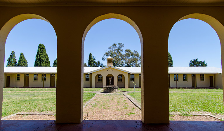 Restoration of buildings in Scheyville National Park. Photo: John Spencer