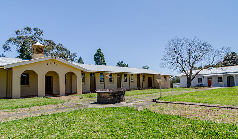 Restoration of buildings in Scheyville National Park. Photo: John Spencer