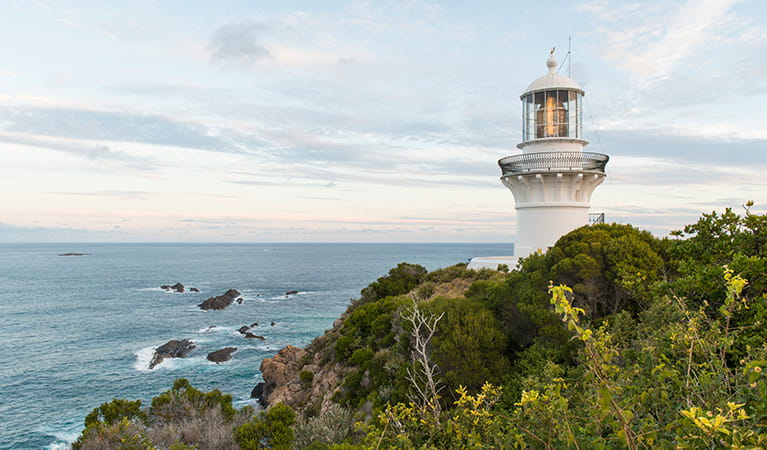 Sugarloaf Point Lighthouse, Myall Lakes National Park. Photo: John Spencer