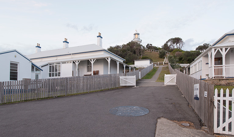 Sugarloaf Point Lighthouse Keepers' Cottages, Myall Lakes National Park. Photo: John Spencer