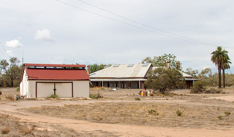  Restoration of buildings in Toorale National Park. Photo: Gregory Anderson