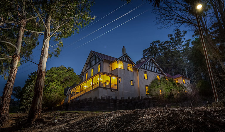  Restoration of Yarrangobilly Caves House, Kosciuszko National Park. Photo: Murray Vanderveer