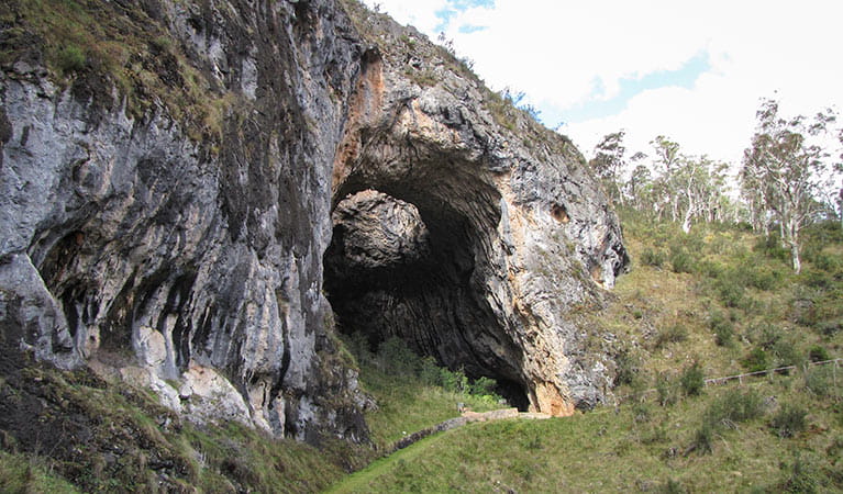 Glory Arch at Yarrangobilly Caves, Kosciuszko National Park. Photo: Andrew Baker