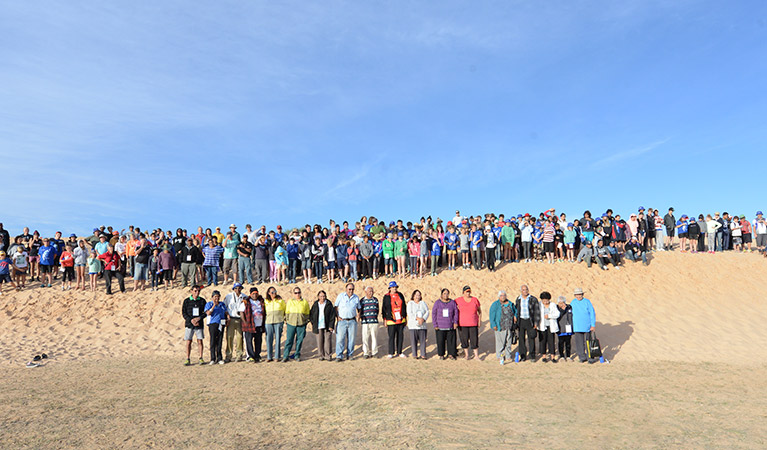 Mungo Youth Project, Mungo National Park. Photo: Simon Hughes