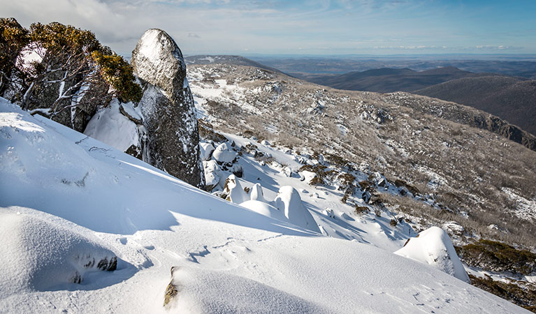 Snowy mountains, Kosciuszko National Park. Photo: John Spencer