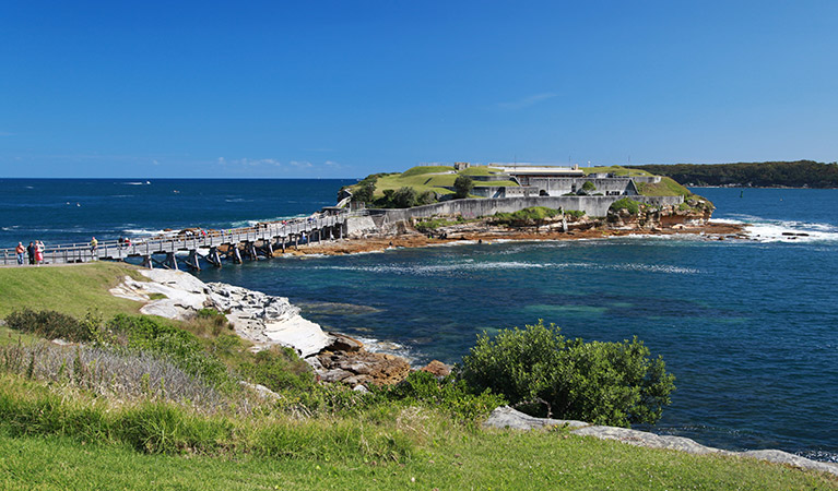 Bare Island fort, Kamay Botany Bay National Park. Photo: Andrew Richards