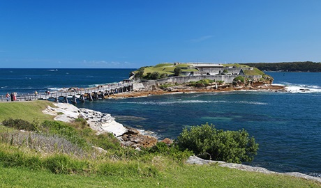 Bare Island fort, Kamay Botany Bay National Park. Photo: Andrew Richards