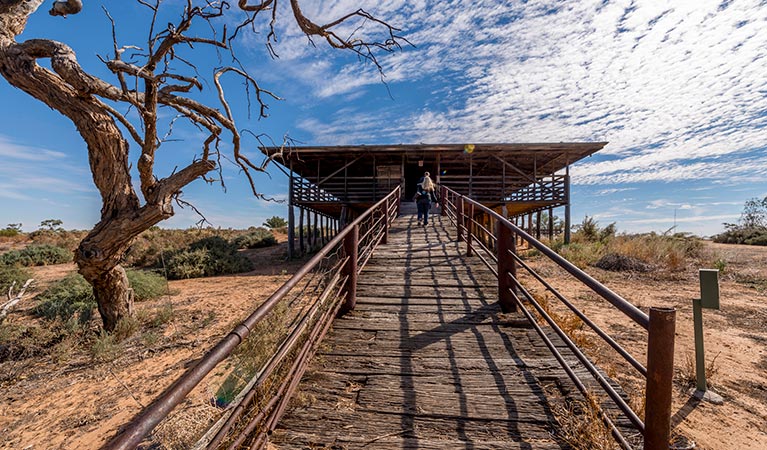 Kinchega Woolshed, Kinchega National Park. Photo: John Spencer