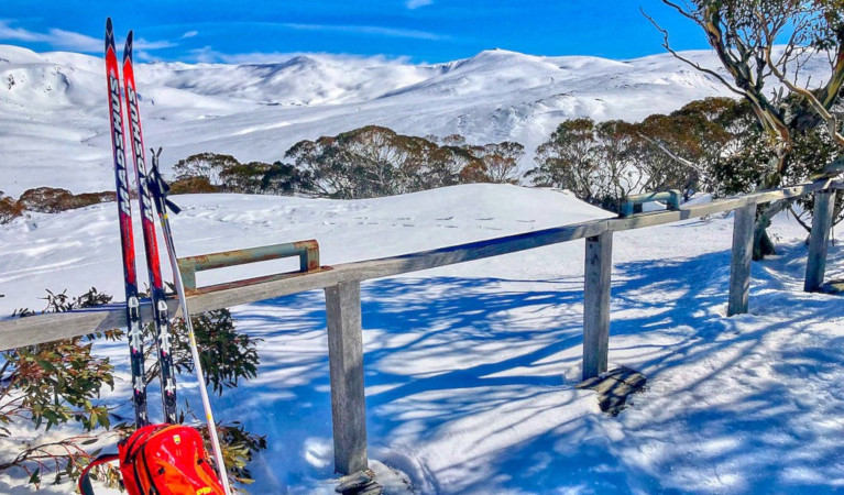 Snow in Kosciuszko National Park. Photo &copy; John Morrell