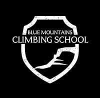 Blue Mountains Climbing School logo. Photo &copy; Blue Mountains Climbing School