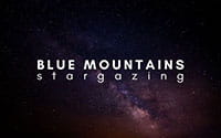 Blue Mountains Stargazing logo. Image &copy; Blue Mountains Stargazing