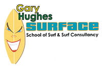Gary Hughes Surface School of Surf logo. Image &copy; Gary Hughes Surface School of Surf