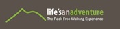 Life's an Adventure logo. Photo &copy; Life's an Adventure