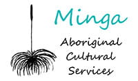 MInga Aboriginal Cultural Services logo. Image &copy; MInga Aboriginal Cultural Services