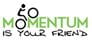 Momentum is Your Friend logo. Photo &copy; Momentum is Your Friend