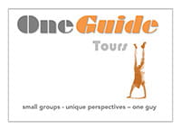One Guide Tours logo. Image &copy; One Guide Tours.