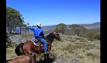 Horse riding safari in Kosciuszko National Park. Photo &copy; Roslyn Rudd