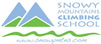 Snowy Mountains Climbing School logo. Photo &copy; Snowy Mountains Climbing School