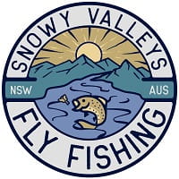 Snowy Valleys Fly Fishing logo. Photo &copy; Snowy Valleys Fly Fishing