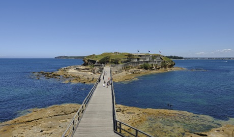 Bare Island in La Perouse, Kamay Botany Bay National Park. Photo: E Sheargold/DPIE