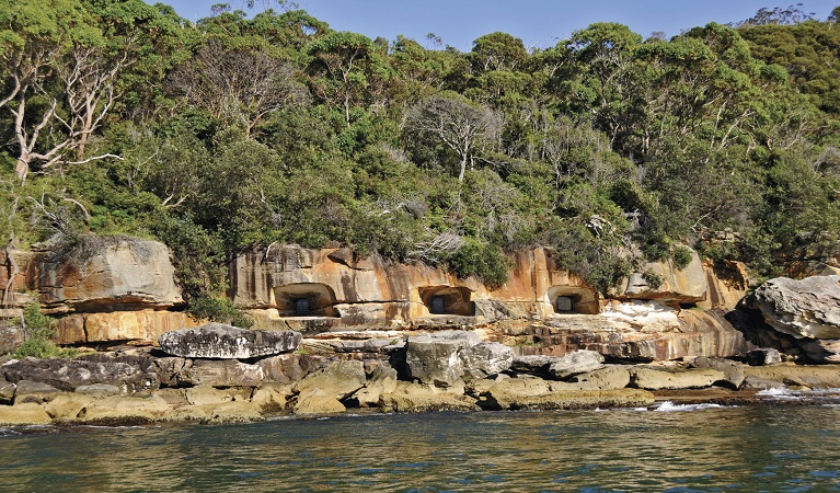 Beehive Casemate, Obelisk Bay, Sydney Harbour National Park. Photo: K McGrath/OEH