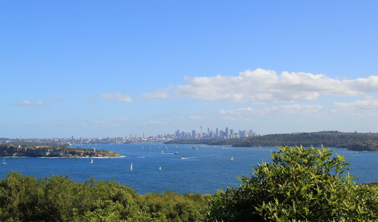 View from North Head in Sydney Harbour National Park. Phot: N Webb/DPIE