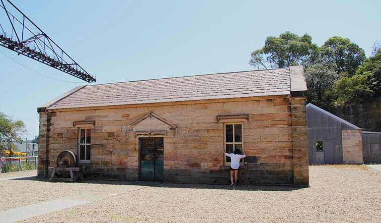 The Queens magazine, built on Goat Island in the 1830s. Photo: Natasha Webb/OEH
