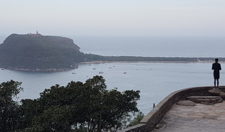 View from West Head lookout to Barrenjoey Headland. Photo: Nicole Ribera &copy; DPIE