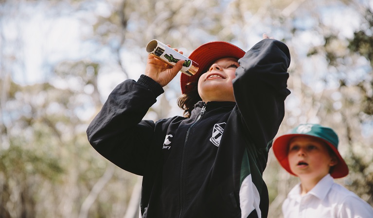Sawpit Creek bug detectives. Photo: Remy Brand © DPE