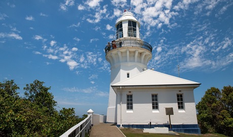 Smoky Cape Lighthouse, Hat Head National Park. Credit: Louise Walpole/DCCEEW &copy;DCCEEW
