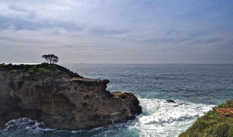 Ocean view from Snapper Head in Lake Munmorah State Conservation Area. Photo: J Spencer/DPIE