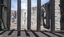 View through bars at Trial Bay Goal. Photo: Kim Payne Photography &copy; DPE