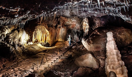 Castle Cave, King Solomon's Temple, Yarrangobilly Caves, Kosciuszko National Park. Photo: Murray Vanderveer