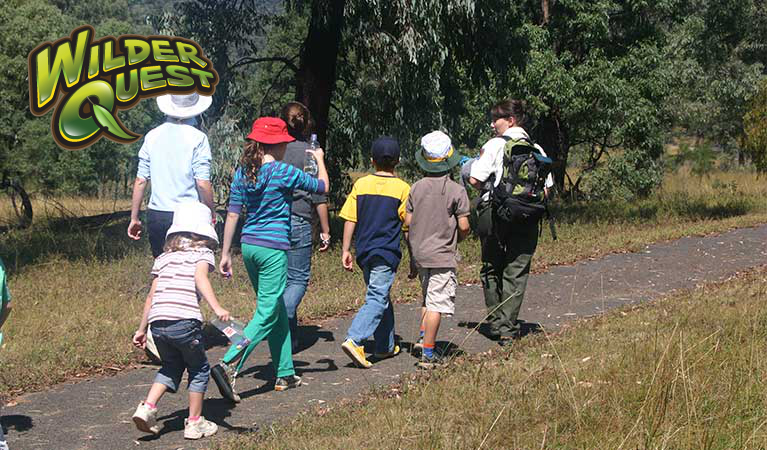 Setting out for a WilderQuest adventure. Photo: Sue Brookhouse/NPWS